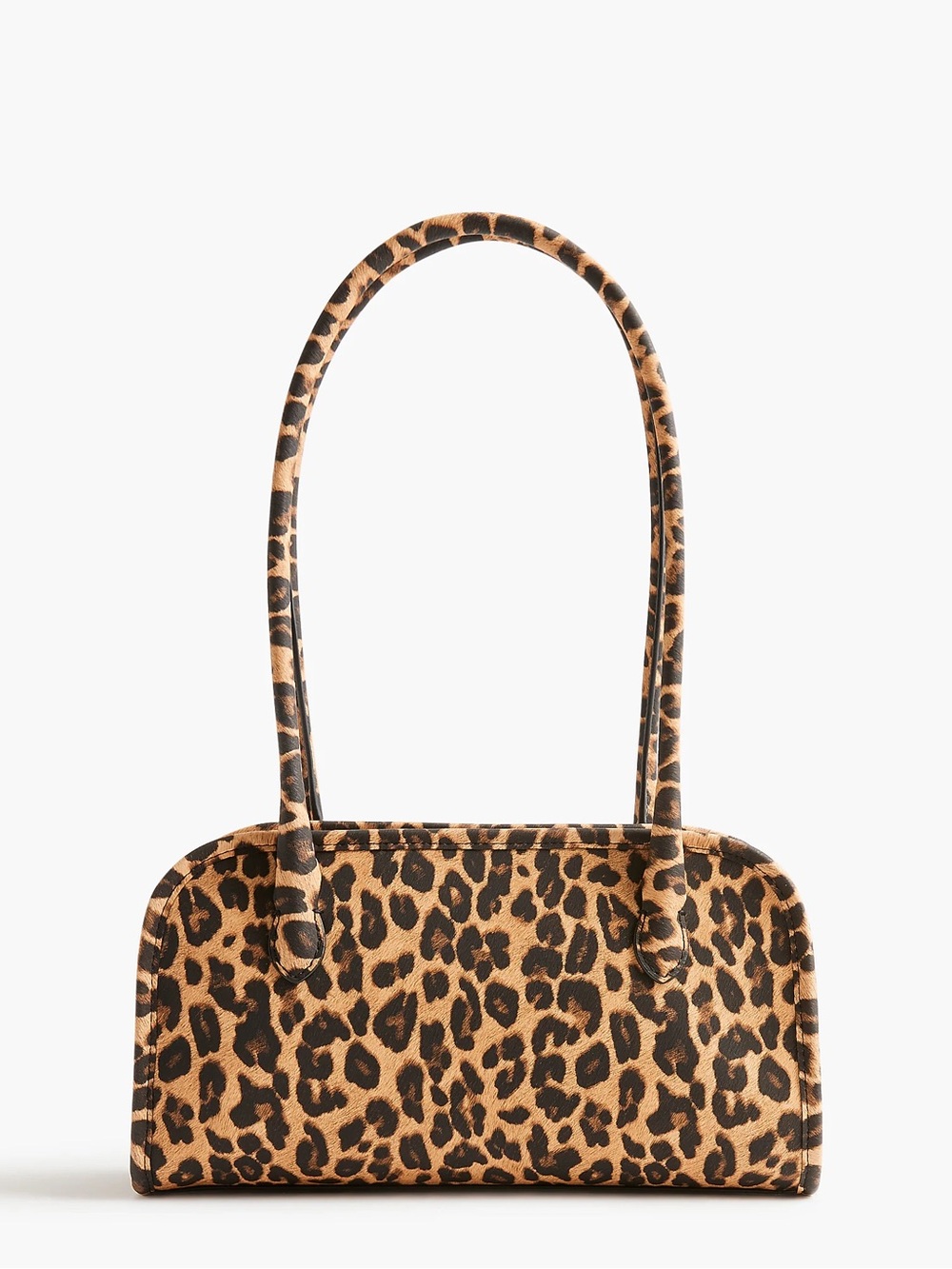 J. Crew Leopard Bowler Bag